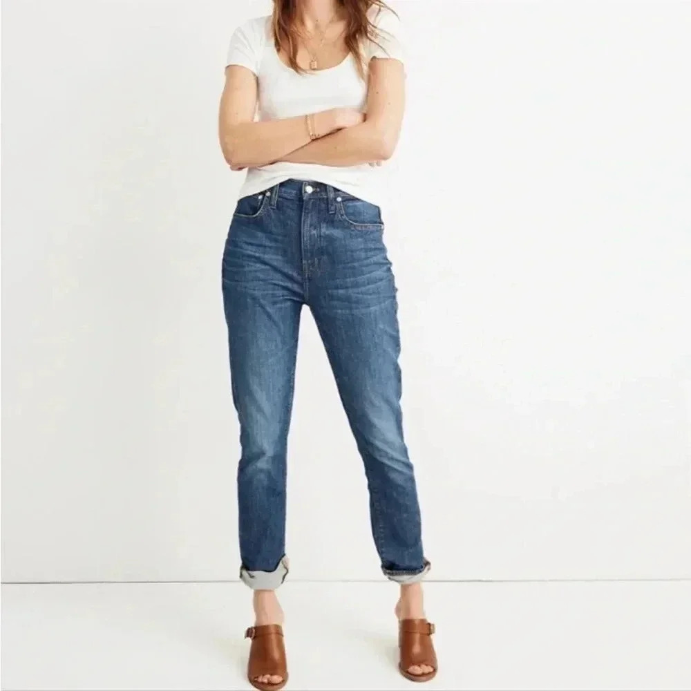 Madewell The High Rise Slim Boyjean Sz 25